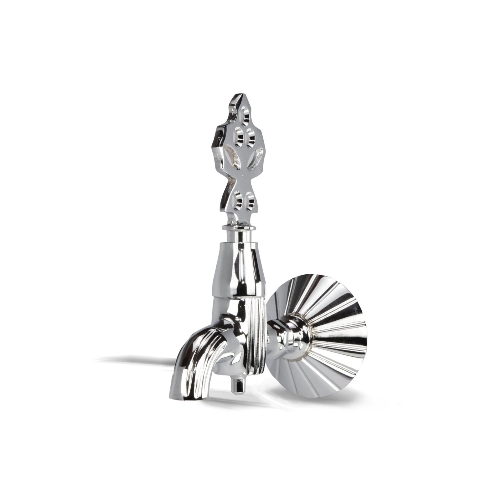 Chrome Plated Ottoman Brass Faucet Detail Design