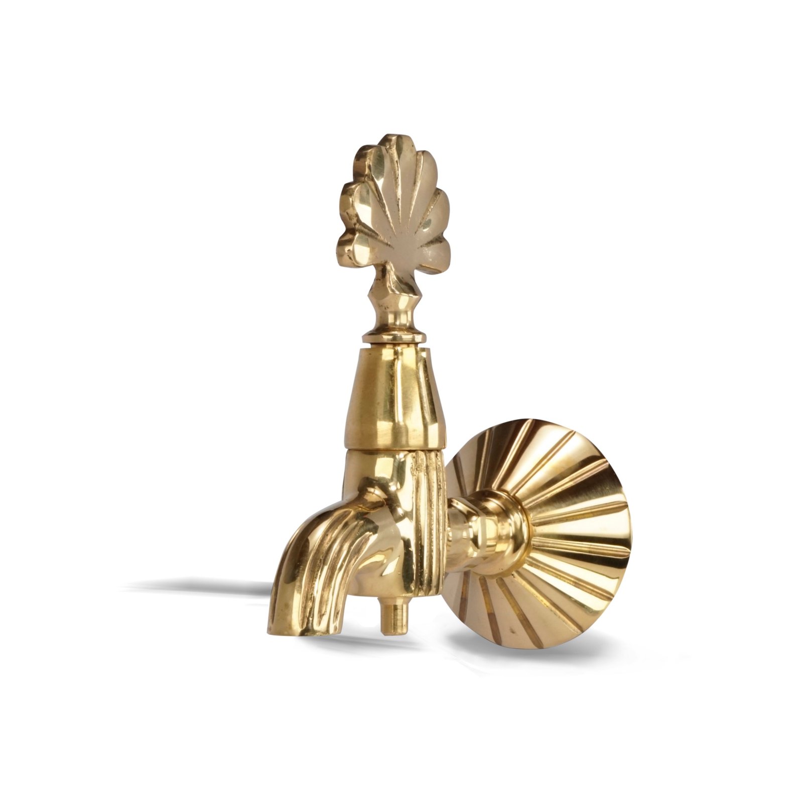 Ottoman brass hammam faucet – angle view main