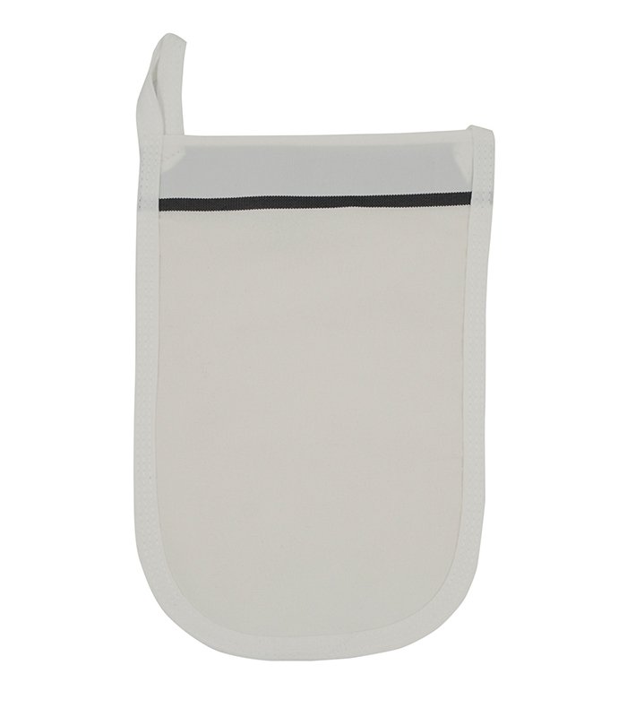 Exfoliating bath glove 100 percent viscose cross-stitch triple-layer weave main image