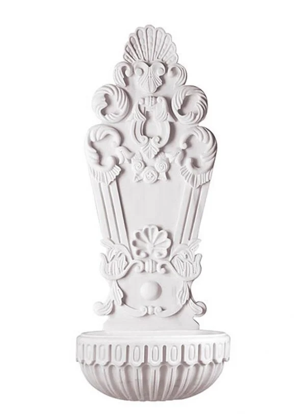 Marble wall panel AFHKU-556 — CNC intricate carved panel with pronounced depth and visual intrigue — 60×160 cm — hotel hammam spa