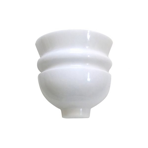 Handmade marble wall sconce AFHA-010 — Afyon White Marble — 22×10×9 cm — hotel hammam spa lighting