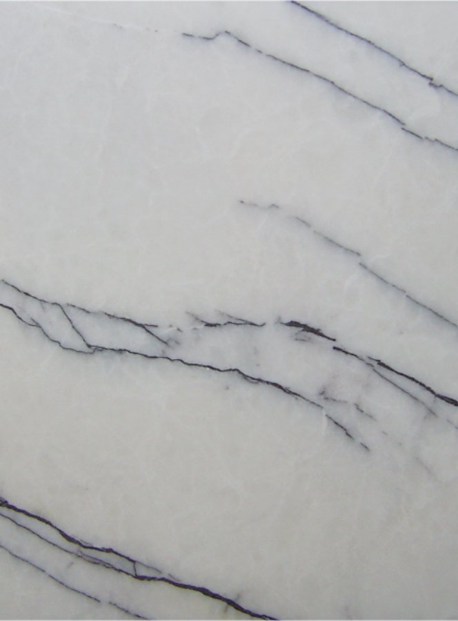 MILAS LILAC NY marble block — rich purple and lilac with prominent white and cream crystalline veining — wholesale natural stone