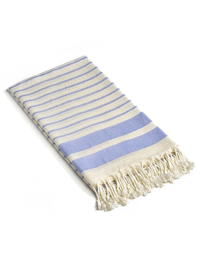 Turkish Peshtemal Towel Water Pattern PLB043 – Main View