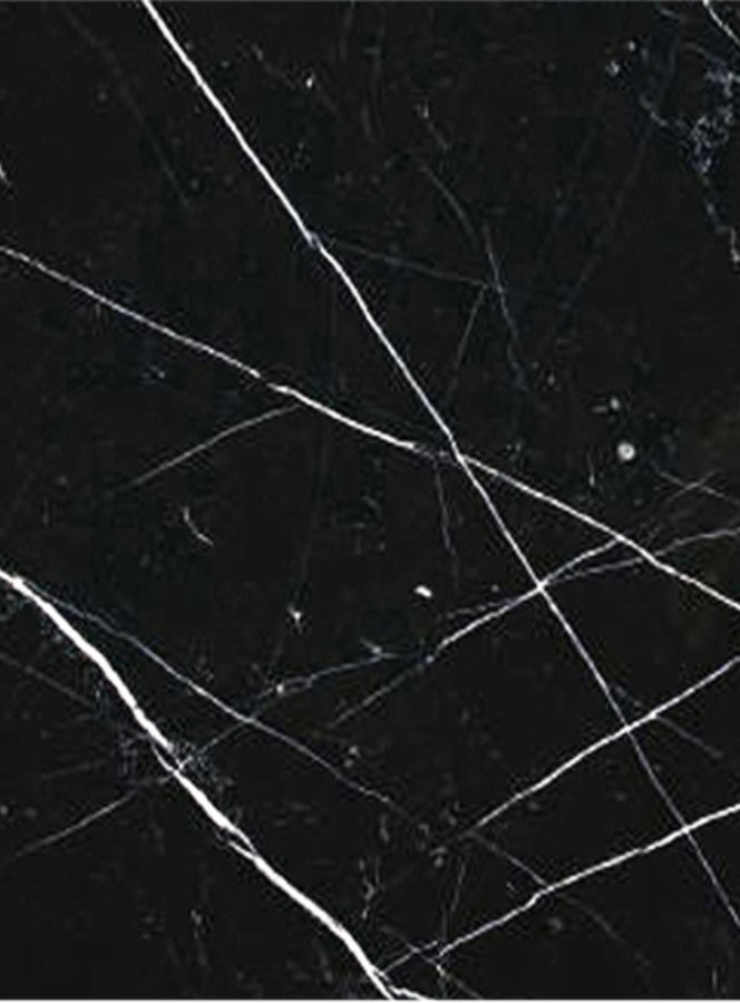 TOROS BLACK marble block — deep consistent absolute black with minimal veining — wholesale natural stone